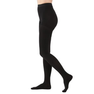 Women Closed Toe Compression Pantyhose Black