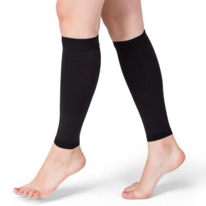 Women Calf Sleeve Compression Socks Black