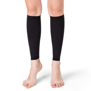 Women Calf Sleeve Compression Socks Black